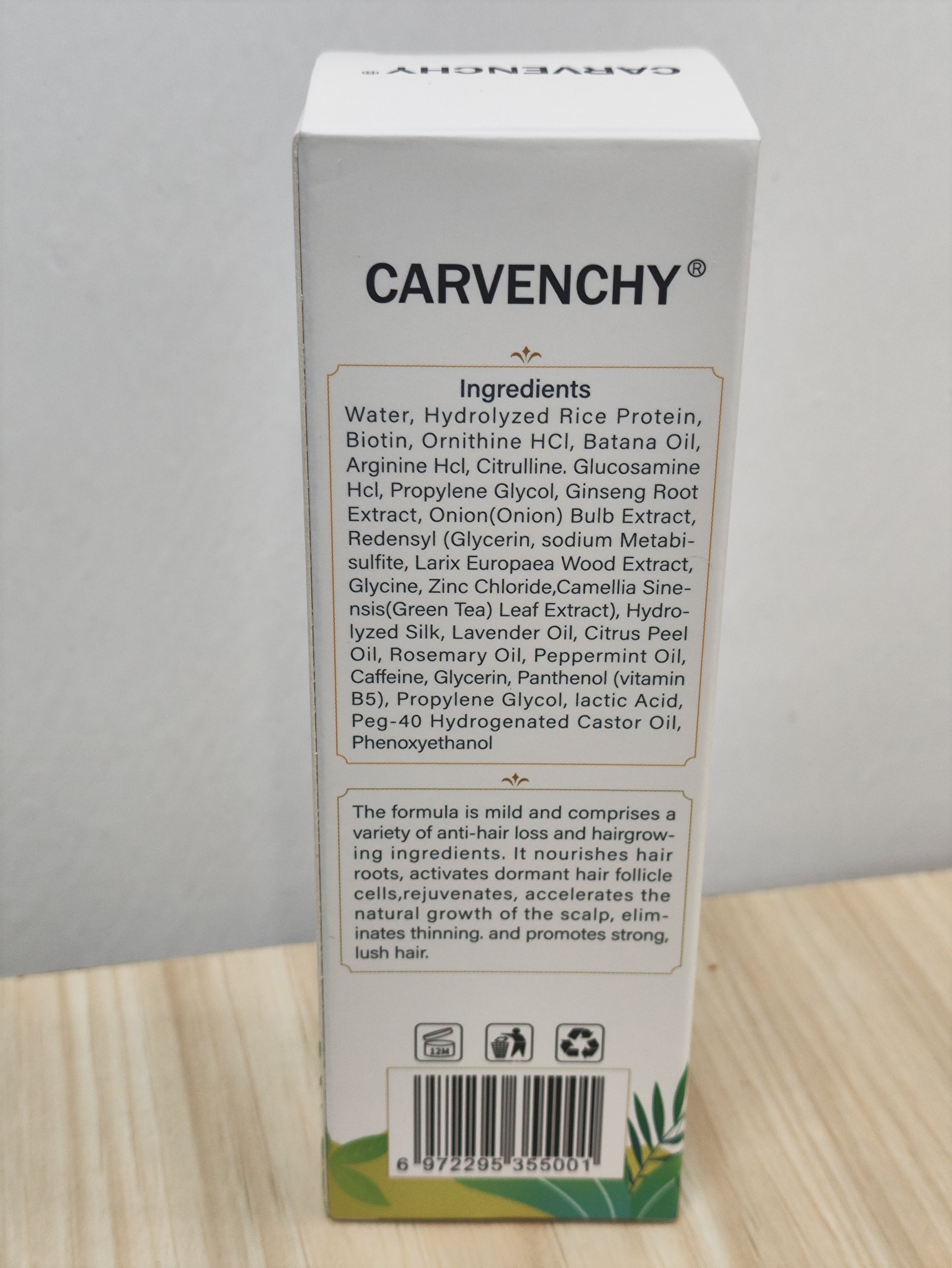 Natural Hair Growth Oil Spray - Battana Rosemary Serum Biotin Caffeine Scalp Treatment - Thinning Hair Regrowth And Thickening For Women And Men-It Is Forbidden To Sell On The TikTok Platform