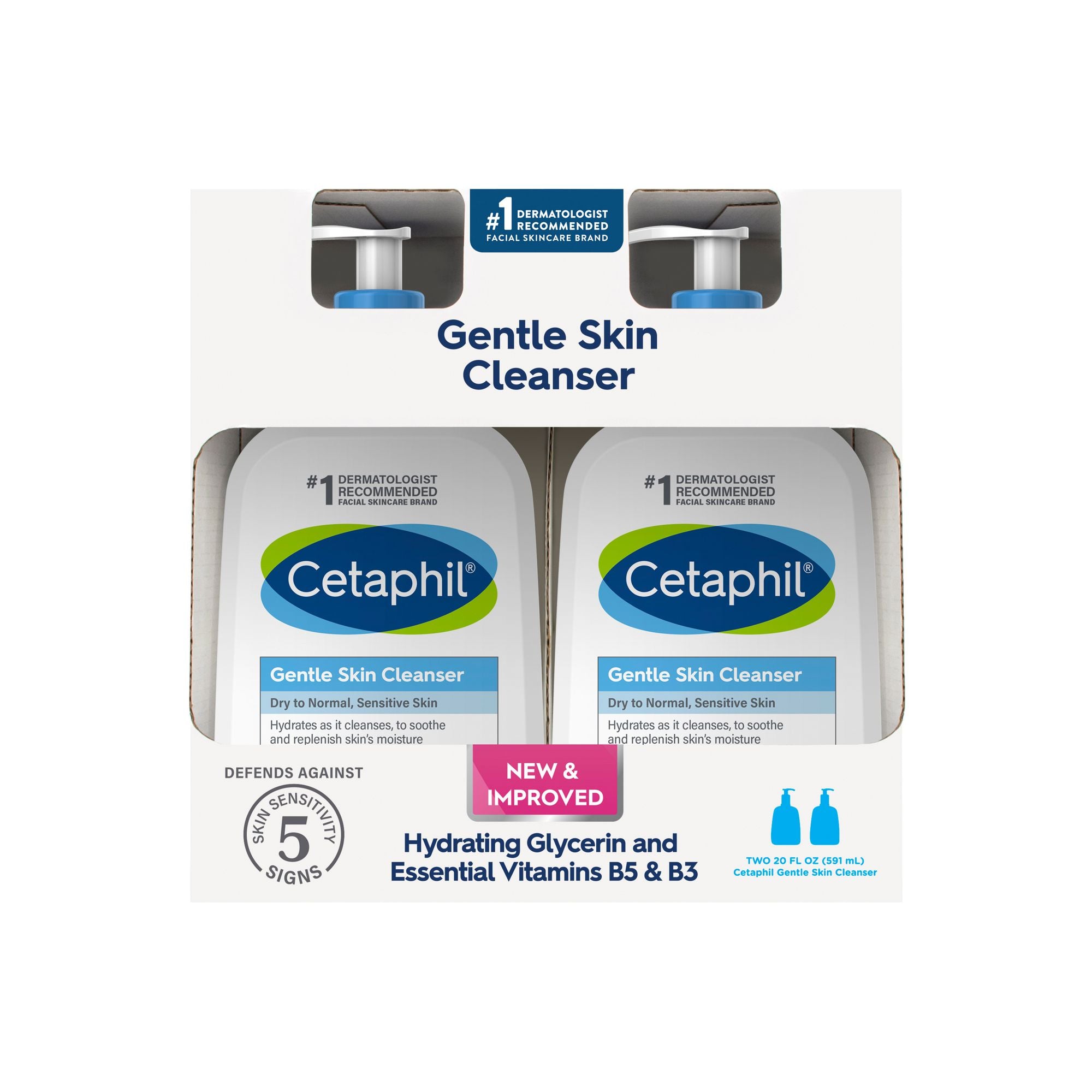 Cetaphil Gentle Skin Cleanser, 20 fl oz (591 ml)